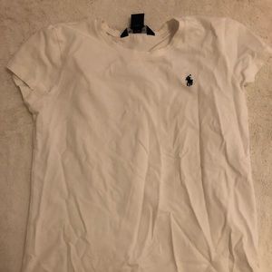 Girls xl polo Ralph Lauren tee white